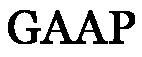 GAAP